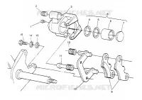 MIDDLE BREMSE 6x6 300 W948730 (4926792679B014)