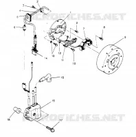 MAGNETO ASSEMBLY  500 EFI 0952774, EFI SKS 0952574,   EFI SKS PT 0952974, A (4929052905D003)
