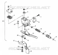 MASTER CYLINDER TRAIL RMK 0970961 (4938333833A014)