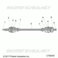 ANTRIEB, FRONT HALF SHAFT
