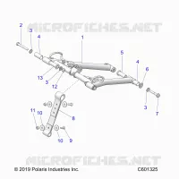 SUSPENSION, FRONT DREHMOMENTARM