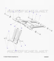 SUSPENSION, FRONT DREHMOMENTARM