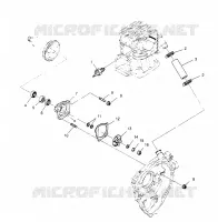 WASSERPUMPE Sportsman 4x4 W958040 (4930403040D002)