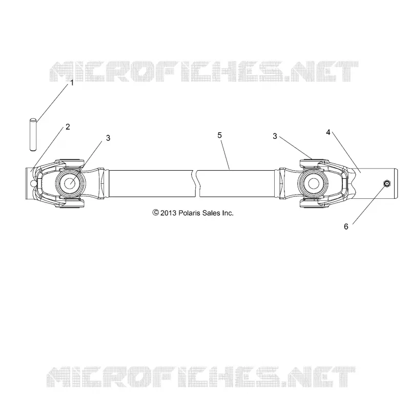 ANTRIEB, FRONT PROP SHAFT