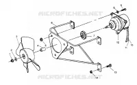 FAN ASSEMBLY 2X4 300 W947530 (4926742674A010)