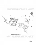 ENGINE, DROSSELKLAPPENGEHÃ„USE AND FUEL RAIL