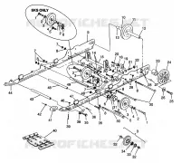 SUSPENSION 500 EFI SKS 0962574, 500 EFI RMK 0962974, AND EUROPEAN 500 EFI S (4931983198B010)
