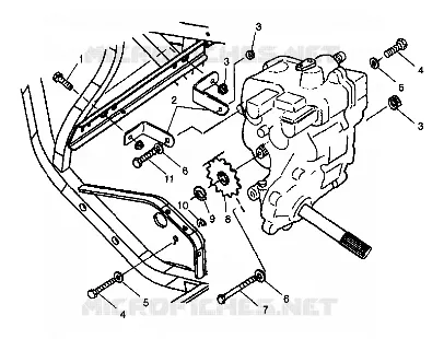 GETRIEBEGEHÄUSE MOUNTING