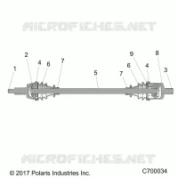 ANTRIEB, FRONT HALF SHAFT