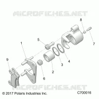 HINTERBREMSE CALIPER