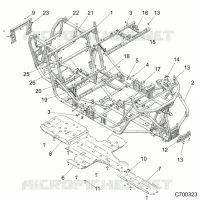 CHASSIS, MAIN FRAME AND SKID PLATES