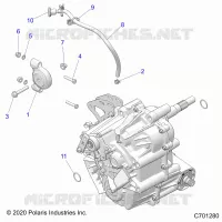 ANTRIEB, MAIN GEARCASE MOUNTING