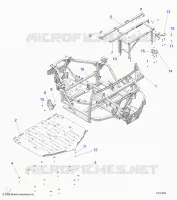 CHASSIS, MAIN FRAME AND SKID PLATES