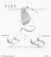 SITZ (PASSENGER) AND SEAT BELT MOUNTING