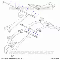 HINTERRADAUFHÃ„NGUNG CONTROL ARM, MOUNTING