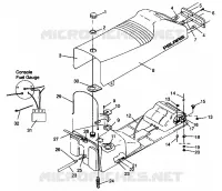 SITZ   GASBEHÄLTER ASSEMBLY CLASSIC 0942865 (4924962496004A)
