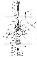 VERGASER XLT E940767,  XLT SP E940667    XLT SKS E940567 (49274227420036)