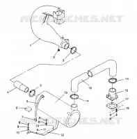 ABGASSYSTEM SL 650 / B934058 (4924732473014A)