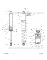 SUSPENSION, IFS SHOCK W/RESERVOIR