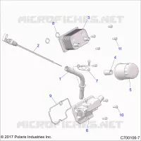 ENGINE, DIPSTICK &amp; OIL FILTER