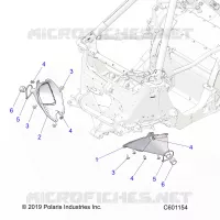 CHASSIS, TIE ROD BOOT ASM.