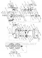 Bremse und Kettenkasten Sport, Trail, 400 and 600 (4912701270011A)
