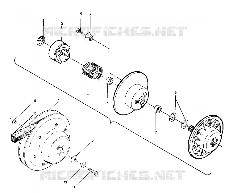 ANGETRIEBENE KUPPLUNGS ASSEMBLY (4914761476025A)