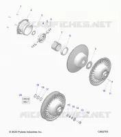 ANTRIEB, CLUTCH, SECONDARY