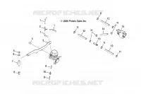MOTOR, VERGASER MOUNTING AND BENZINPUMPE/LINES
