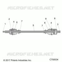 ANTRIEB, FRONT HALF SHAFT