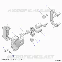 BRAKES, HINTERSATTELS