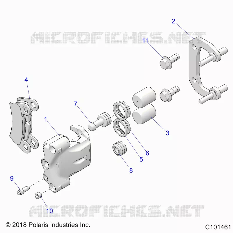 BRAKES, HINTERSATTELS