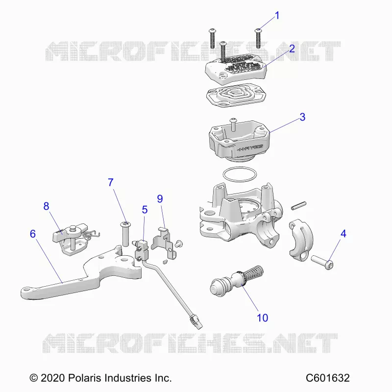 BRAKES, MASTER CYLINDER ASM.