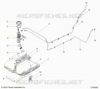 KRAFTSTOFFSYSTEM, FUEL TANK ASM.