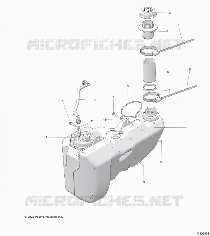 KRAFTSTOFFSYSTEM, FUEL TANK