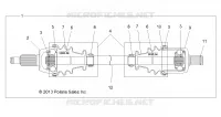 ANTRIEB, FRONT HALF SHAFT