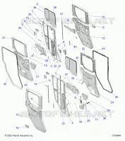 DOORS, REAR, CRANK