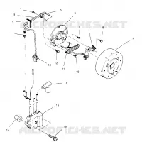 MAGNETO 440 XCR 0961660 (4932113211D002)