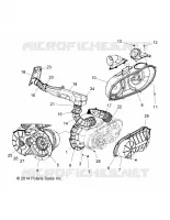 CLUTCH COVER AND DUCTING