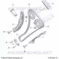CAM CHAIN AND SPROCKET