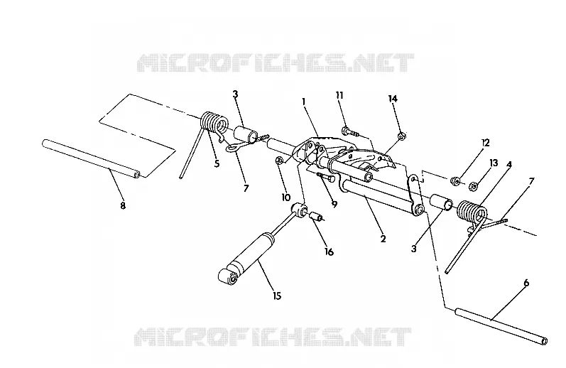 HINTER Drehmomentarm WideTrak (4921302130026A)