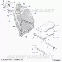 SITZ ASM. REAR, STANDARD