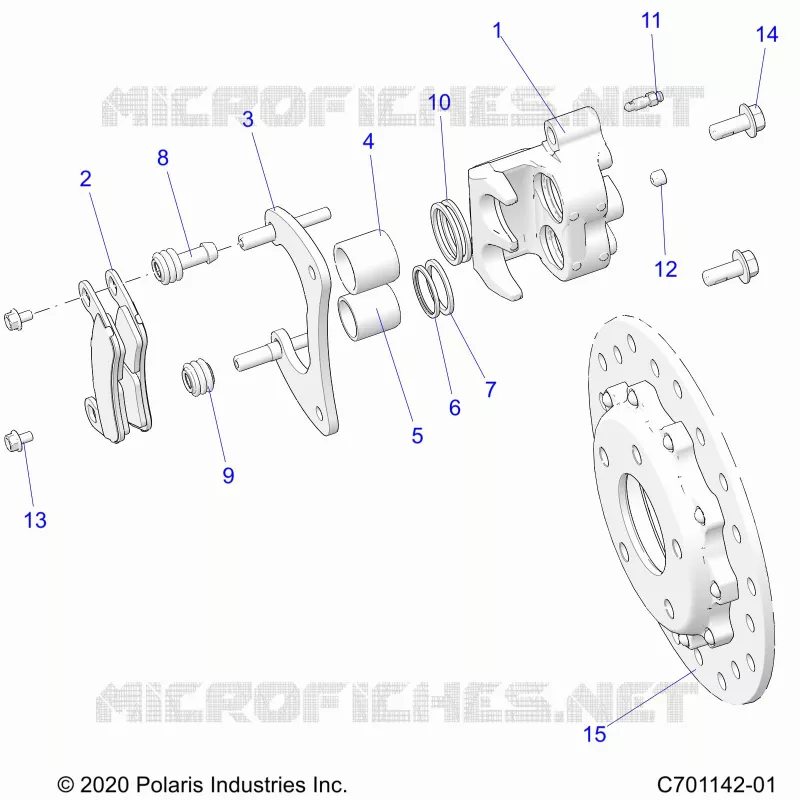 BRAKES, BREMSZANGE HINTEN