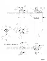 SUSPENSION, FRONT SHOCK INTERNALS