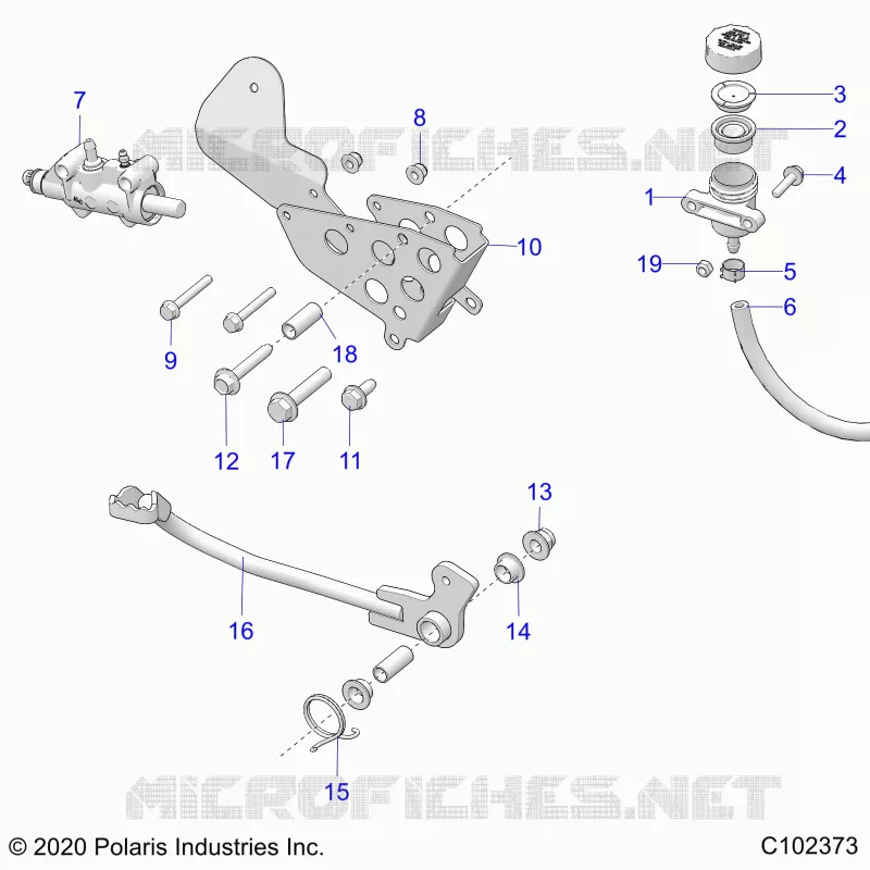 BRAKES, BRAKE PEDAL AND MASTER CYLINDER