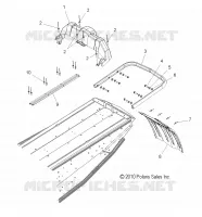 HINTERE STOSSSTANGE, SNOWFLAP, AND RÜCKLICHT HOUSING