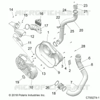 ANTRIEB, CLUTCH COVER AND DUCTING