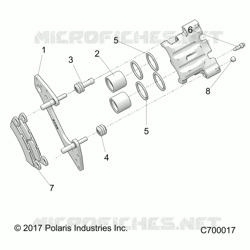 VORDERBREMSE CALIPER