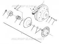 angetriebene Kupplungs ASSEMBLY 350 2X4 / W927539 (4922882288024A)
