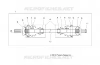 ANTRIEB, FRONT HALF SHAFT